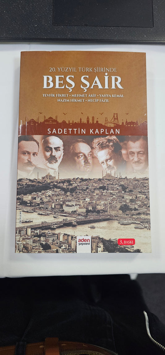 ✍️ 20. Yüzyıl Türk Şiirinde Beş Şair
Sadettin Kaplan – Aden Yayınları
