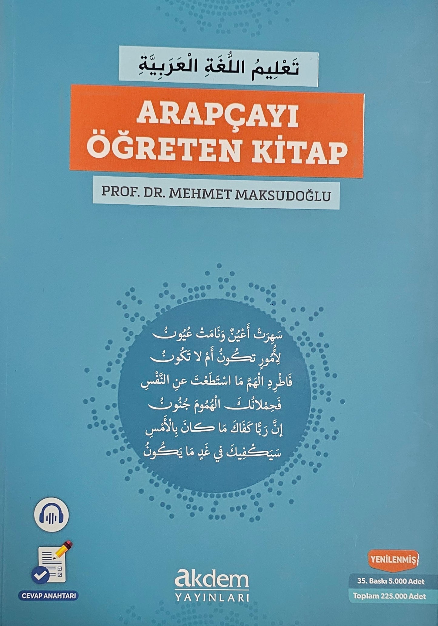 📘 Arapçayı Öğreten Kitap
Akdem
